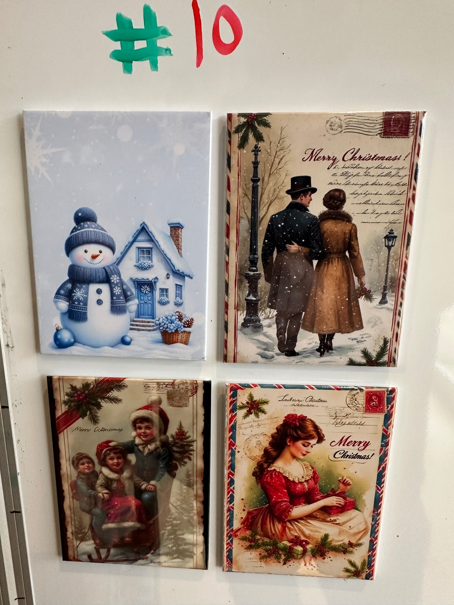 Christmas Magnets Set #10