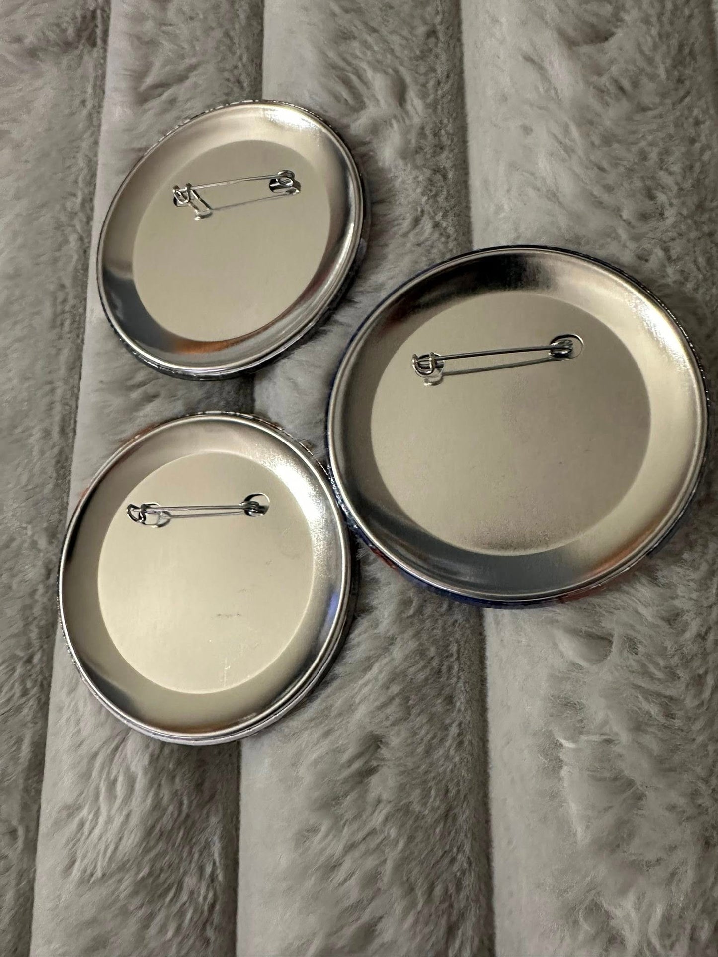 3" Set of 6 Legacy Line Custom Round Pins