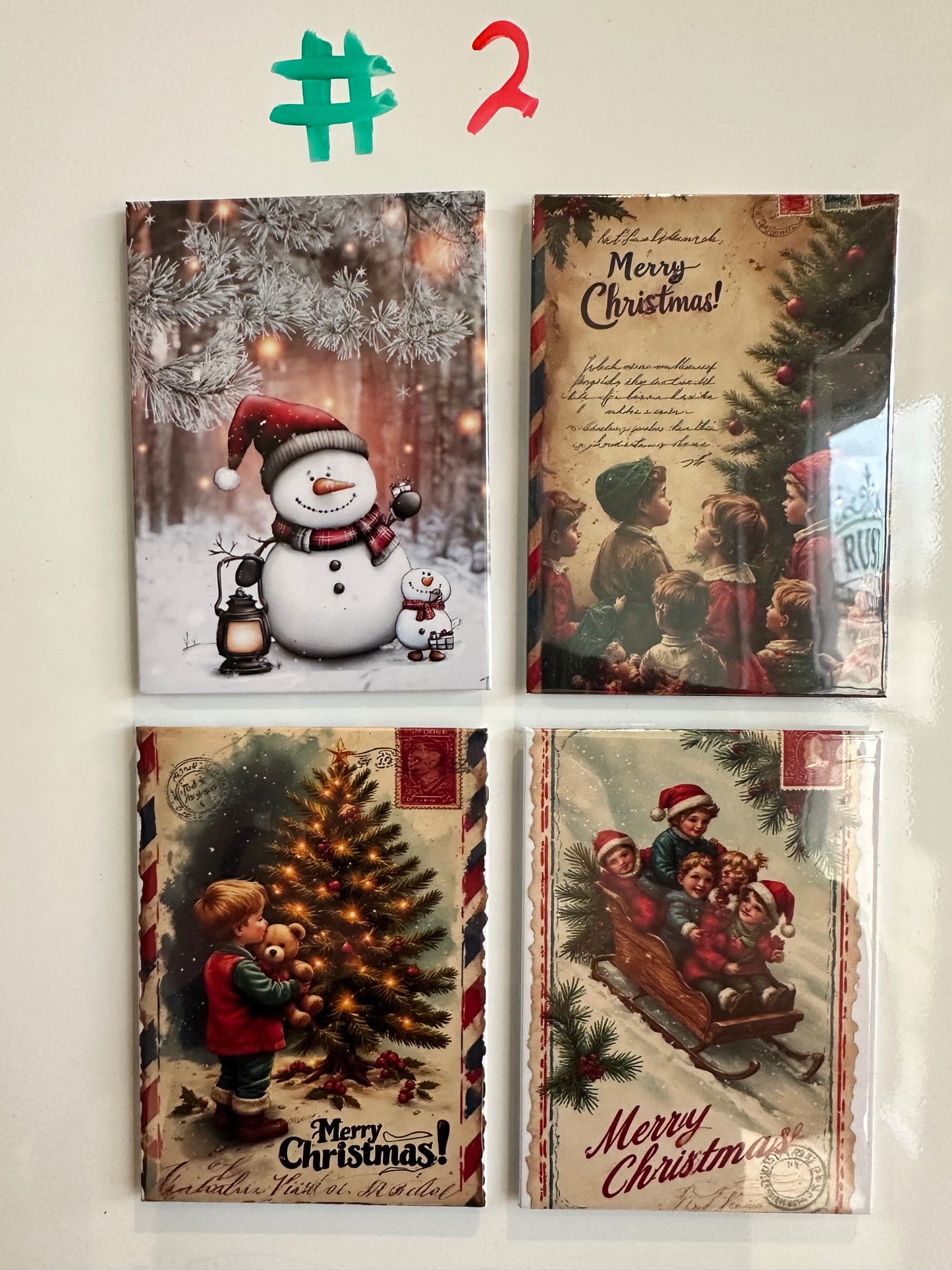 Christmas Magnet set #2