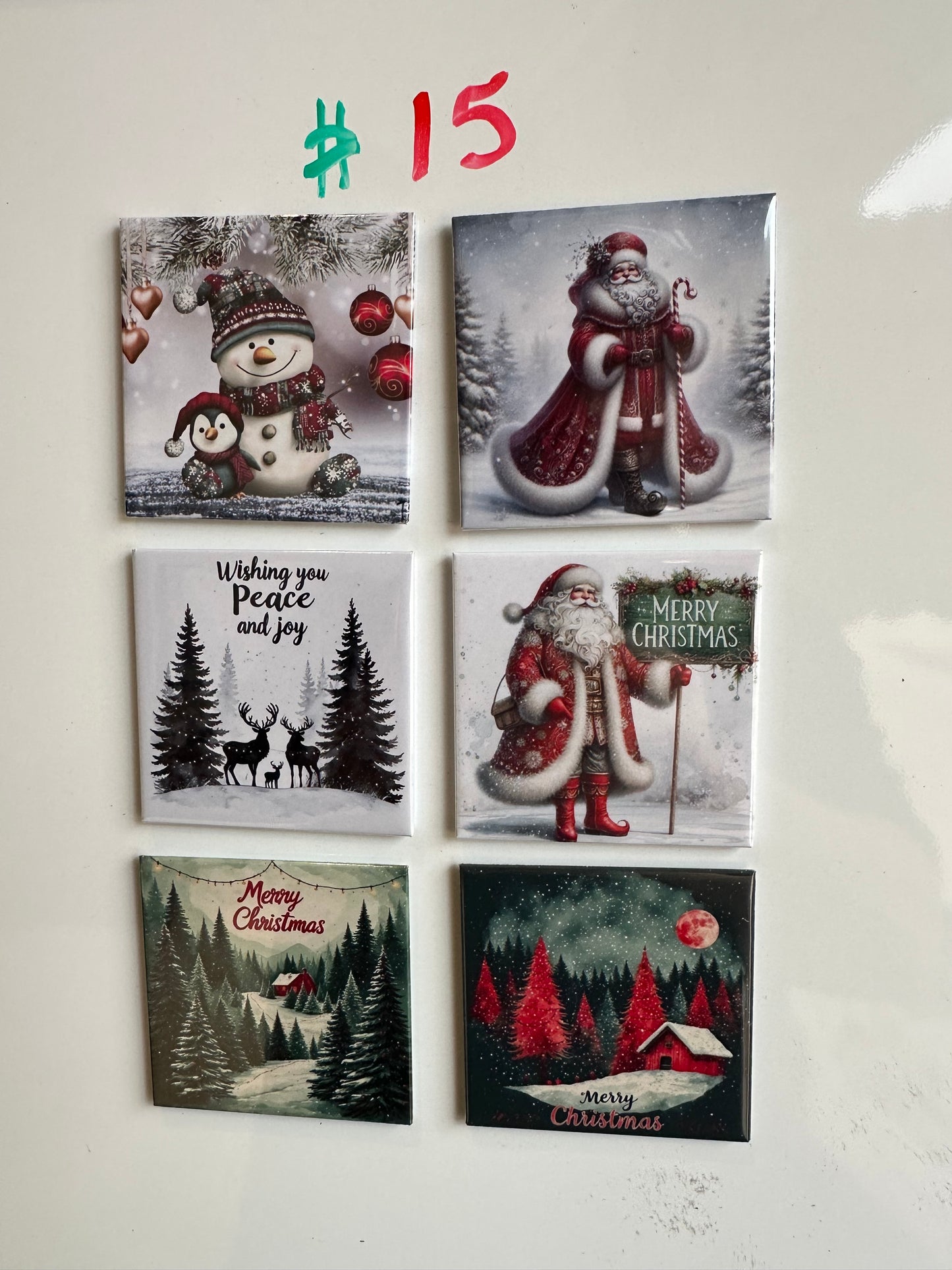 Christmas Magnets Set #15